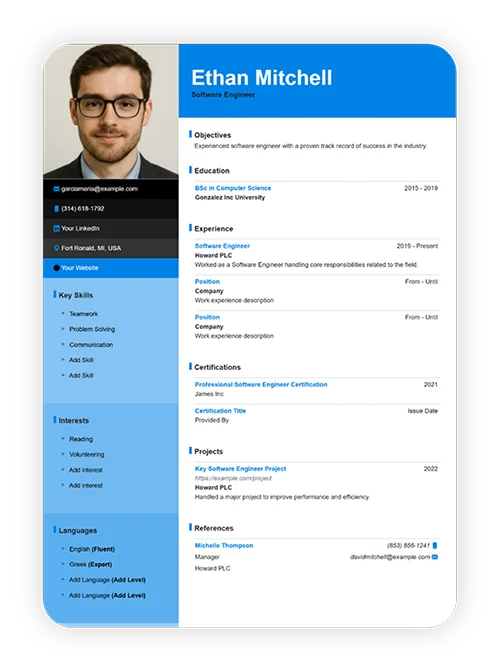 Resume Template 03