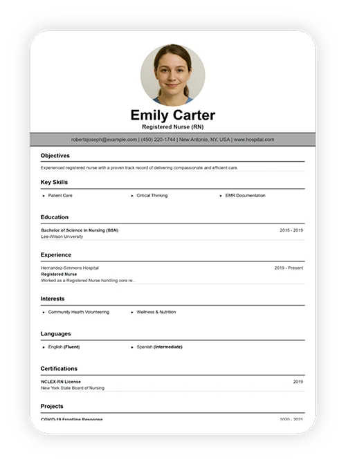 Resume Template 04
