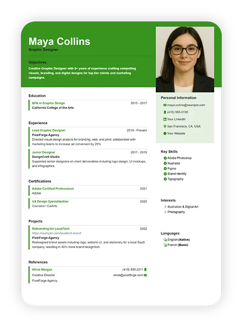 Resume Template 08