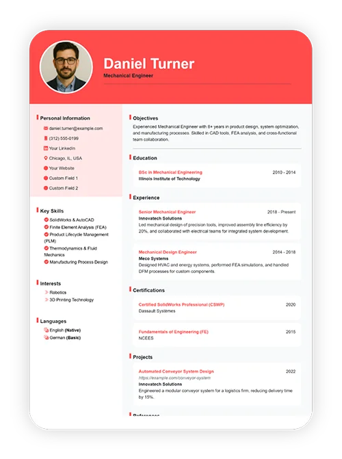 Resume Template 09